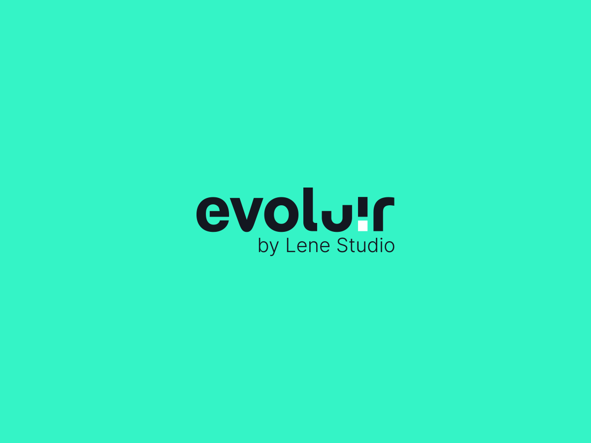 Logotipo do produto Evoluir, by Lene Studio